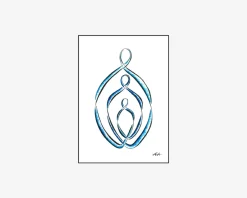 Online Daells Bolighus A5 Kort Familie Malet