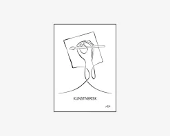 Best Daells Bolighus A5 Kort Kunstnerisk