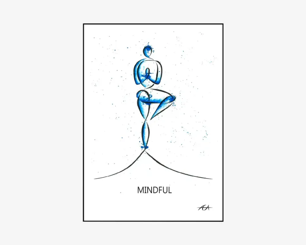 Daells Bolighus A3 Plakat Mindful Malet