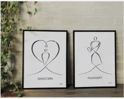 New Daells Bolighus A3 Plakat Sansestærk