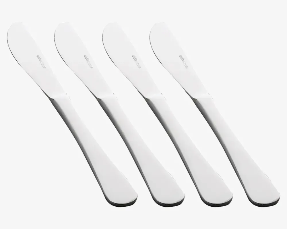 Clearance Daells Bolighus Atelier Kniv 4 Stk. Sølv