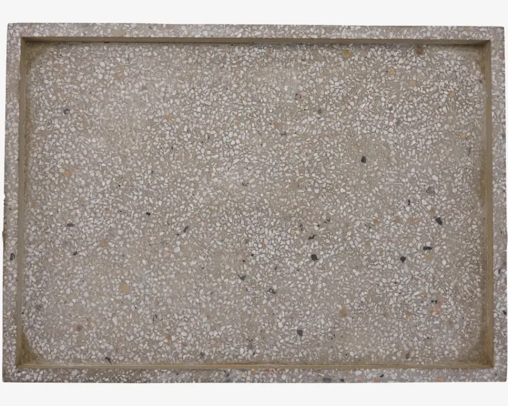 Hot Daells Bolighus Bakke I Terrazzo 30x42cm Brun