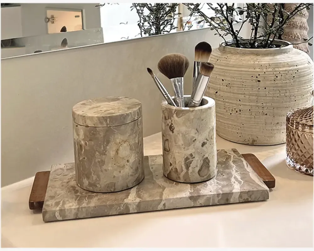 Daells Bolighus Bakke marmor m. hank sand