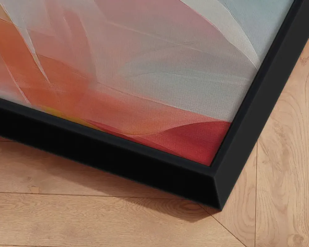 Daells Bolighus Billede Burn Lines 90x90 cm