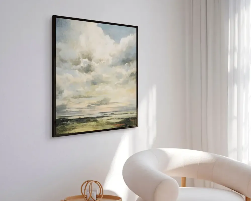 Outlet Daells Bolighus Billede Cloudy day 90x90 cm