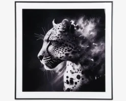 Discount Daells Bolighus Billede leopard i ramme 50x50 cm