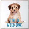 Outlet Daells Bolighus Billede puppy - I am a wild one