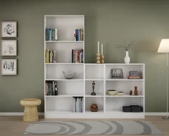 Discount Daells Bolighus Bogreol Basic Hvid