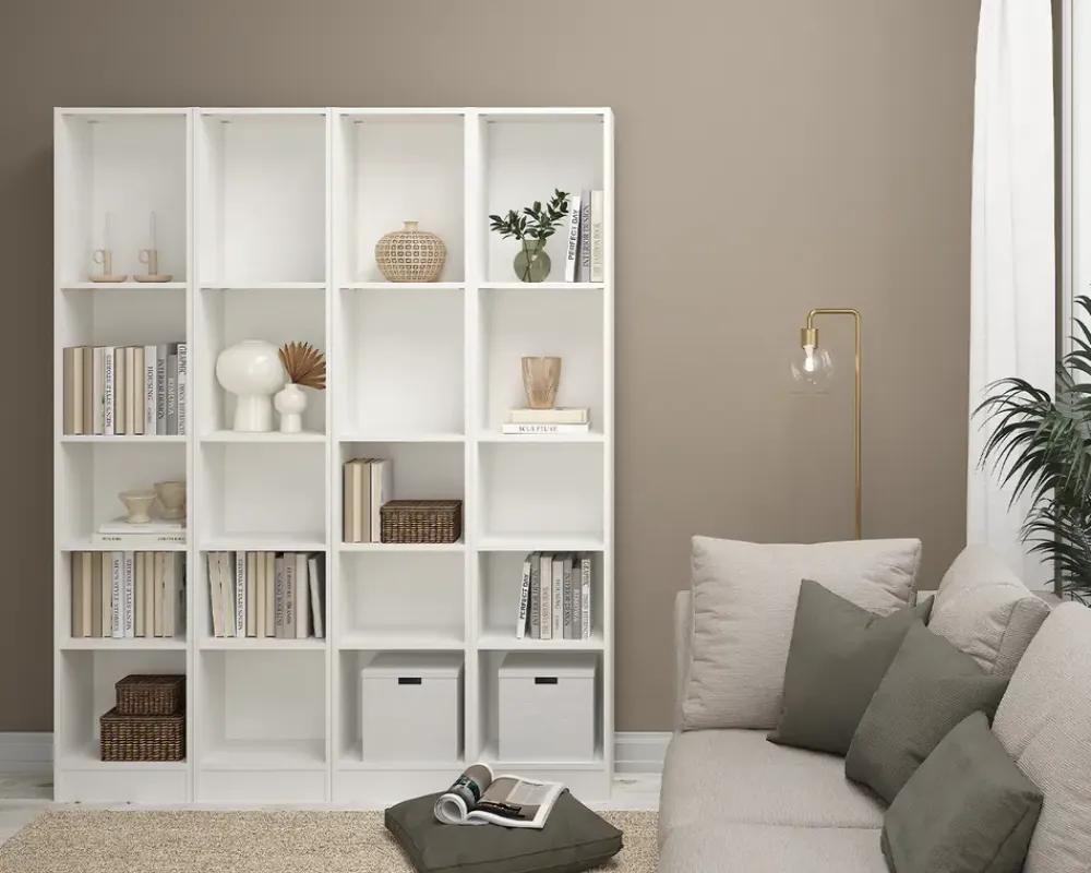 Sale Daells Bolighus Bogreol Basic Hvid