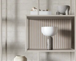 Daells Bolighus Bogreol Seafod grå