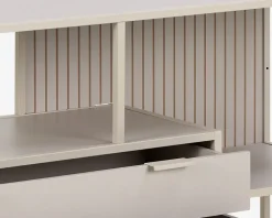 Hot Daells Bolighus Bogreol Seaford grå m/skuffer