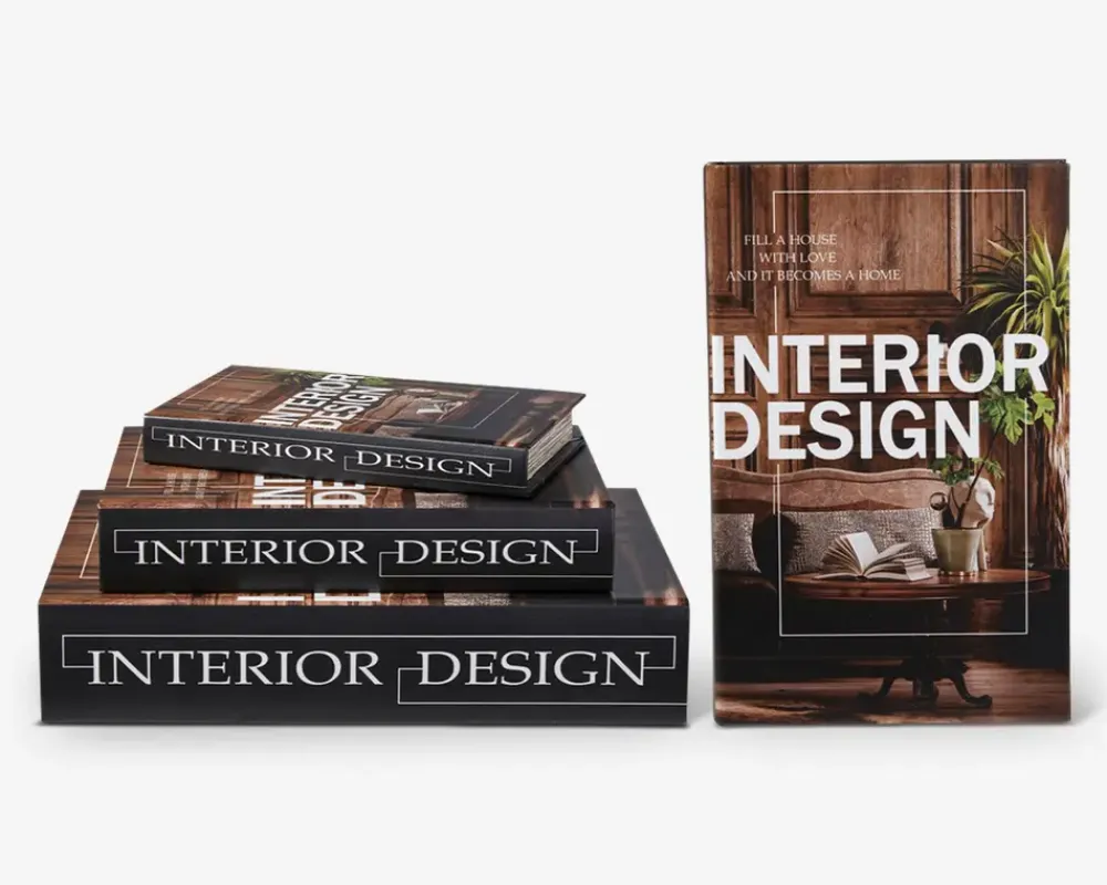 Discount Daells Bolighus Bogæske Stor Brun 33x22x7 cm