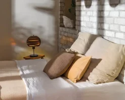 Sale Daells Bolighus Bordlampe Ball genanvendt pap H.38,5 cm