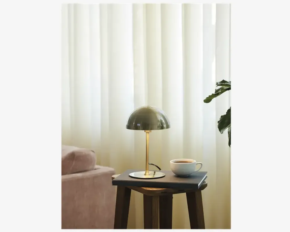 Sale Daells Bolighus Bordlampe Boogie antik H.25 cm Messing