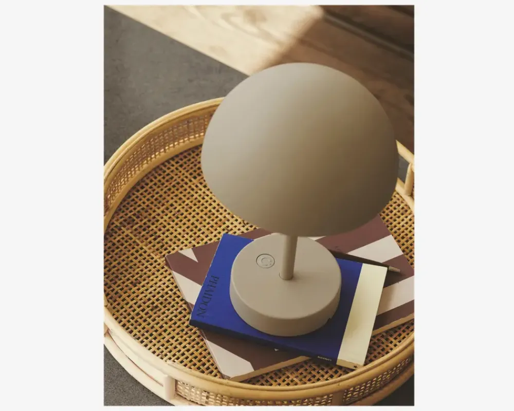 Online Daells Bolighus Bordlampe Ellen batteri Beige