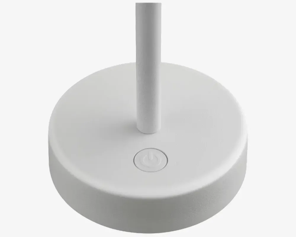 Online Daells Bolighus Bordlampe Ellen batteri Hvid