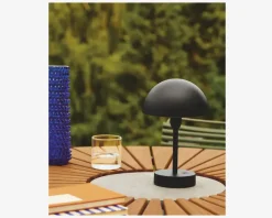 Outlet Daells Bolighus Bordlampe Ellen batteri Sort