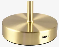 Best Daells Bolighus Bordlampe Jeff mat H.30 cm Messing