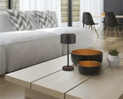 Clearance Daells Bolighus Bordlampe Jeff mat H.30 cm Sort