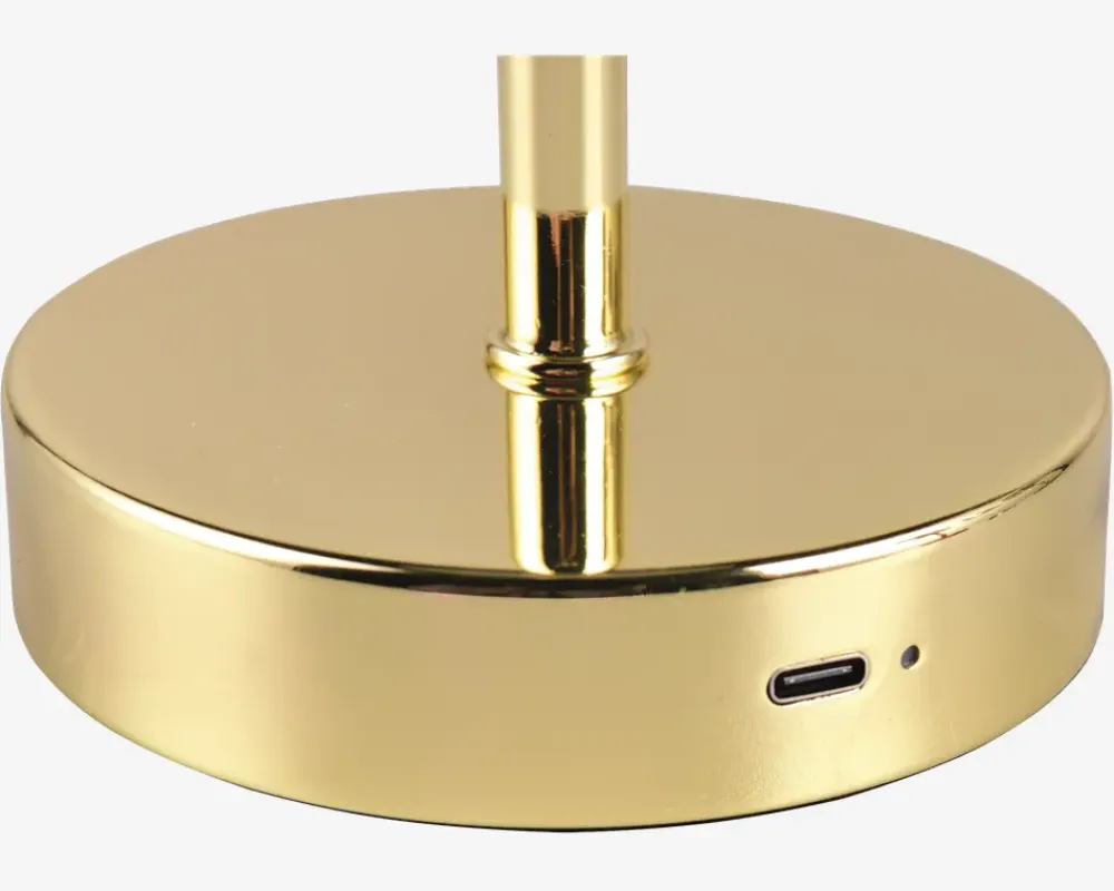 Discount Daells Bolighus Bordlampe Jeff poleret H.30 cm Messing