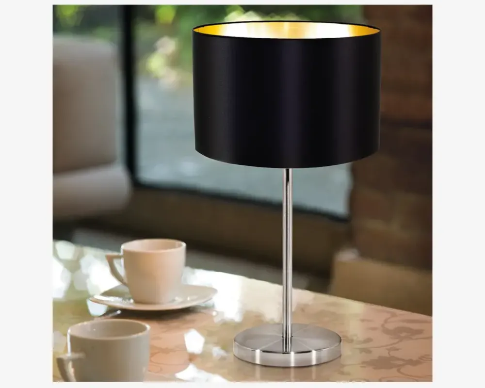 Online Daells Bolighus Bordlampe Maserlo H.42 cm