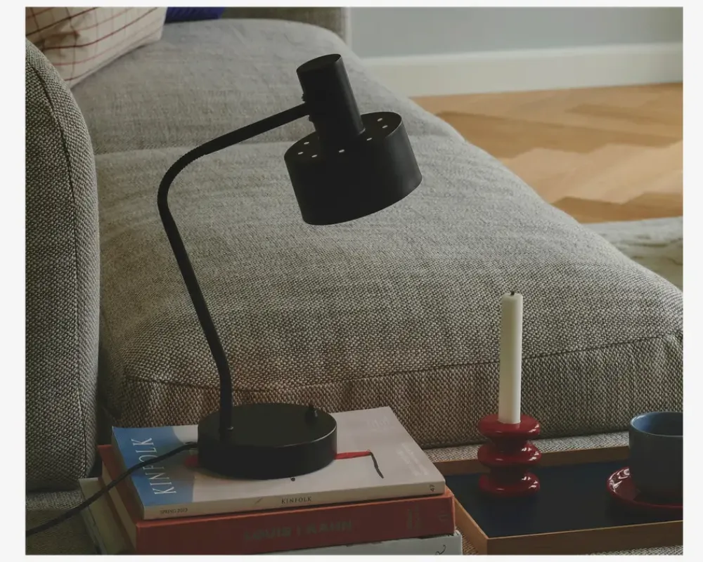 Best Daells Bolighus Bordlampe Matis Sort