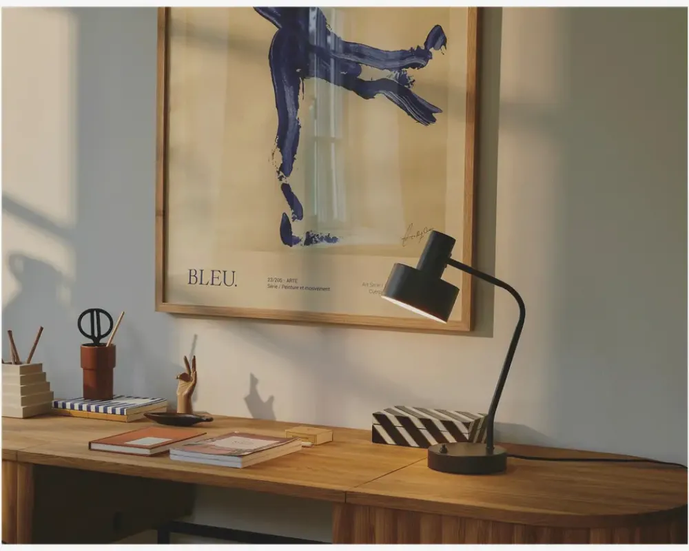 Best Daells Bolighus Bordlampe Matis Sort