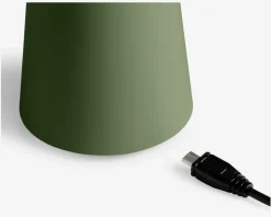 Outlet Daells Bolighus Bordlampe Move Me oliven LED H.21,5 cm Grøn