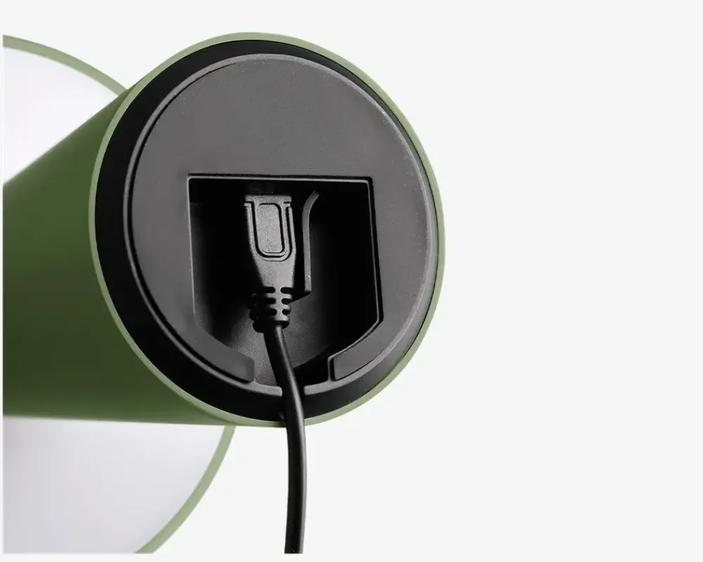 Outlet Daells Bolighus Bordlampe Move Me oliven LED H.21,5 cm Grøn