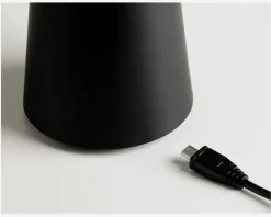 Best Daells Bolighus Bordlampe Move Me LED H.21,5 cm Sort