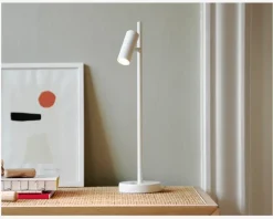 New Daells Bolighus Bordlampe Omari H.40 cm Hvid