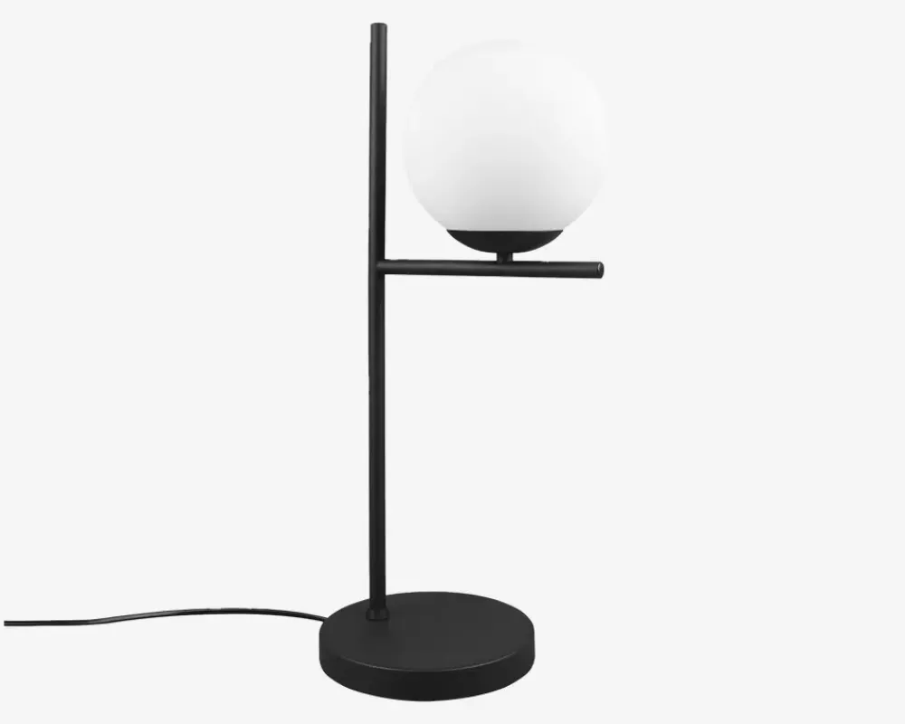 Sale Daells Bolighus Bordlampe Pure Sort H.52 cm