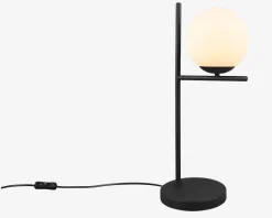 Sale Daells Bolighus Bordlampe Pure Sort H.52 cm