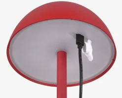 Online Daells Bolighus Bordlampe Ricardo H.30 cm Rød