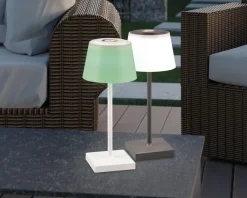 Sale Daells Bolighus Bordlampe Sanchez antracit H.30 cm Grå