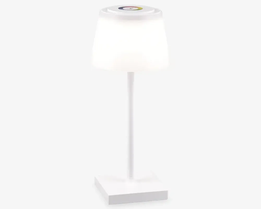 Best Daells Bolighus Bordlampe Sanchez mat H.30 cm Hvid