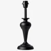 Best Daells Bolighus Bordlampe Silke Sort H.37cm