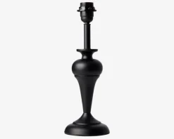 Best Daells Bolighus Bordlampe Silke Sort H.37cm