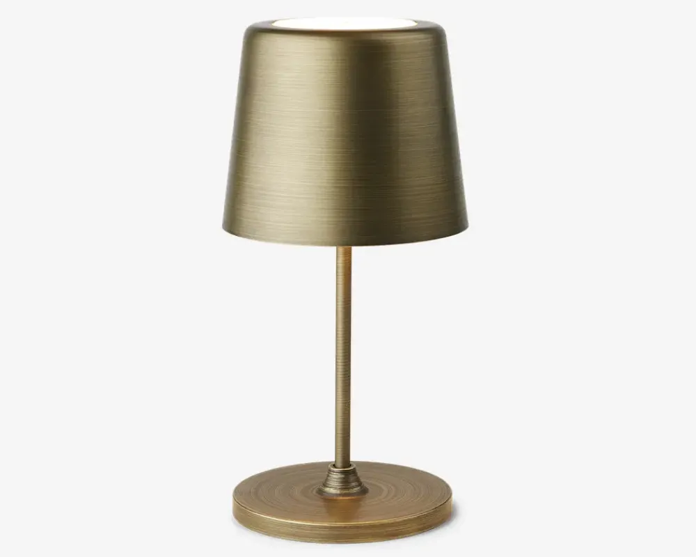 Best Daells Bolighus Bordlampe Take Me Anywhere antik H.23 cm Grå