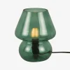 New Daells Bolighus Bordlampe Vintage Grøn H.18 cm