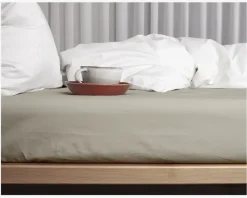 Online Daells Bolighus Boxlagen Percale 140x200 cm Sand