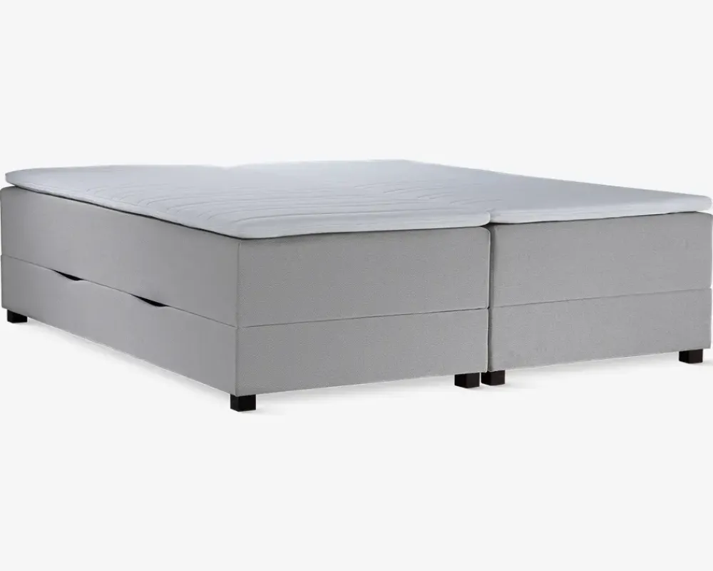 Hot Daells Bolighus Boxmadras med magasin 180 x 200 cm beige