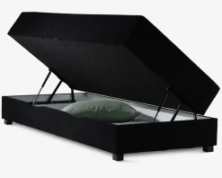 New Daells Bolighus Boxmadras med magasin 90 x 200 cm sort