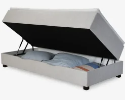 Best Daells Bolighus Boxmadras med magasin 90 x 200 cm beige