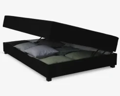 Discount Daells Bolighus Boxmadras med magasin 140 x 200 cm sort