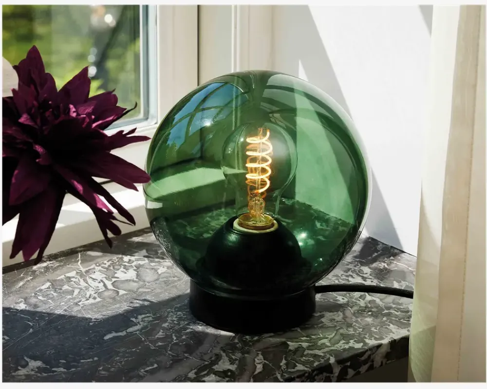 Sale Daells Bolighus Bubbles Bordlampe Ø.18 cm Grøn