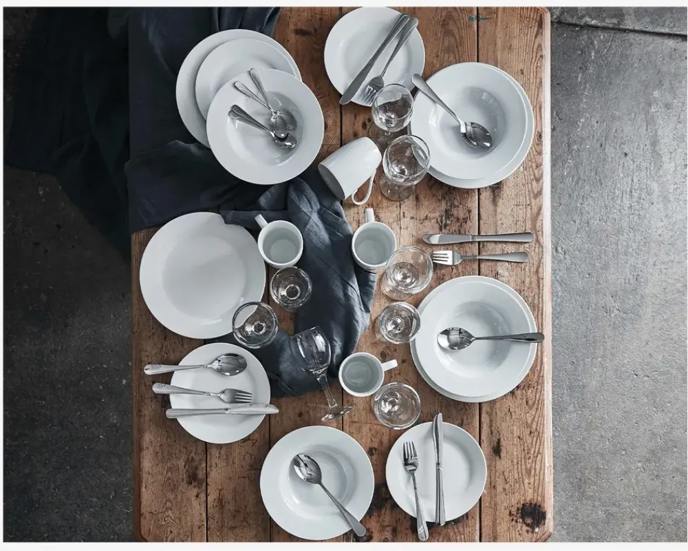 Best Daells Bolighus Cafe Stel Pakke Med 40 stk.