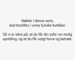 Clearance Daells Bolighus Choise Living Armlæn 2 Venstre Stofgr.1