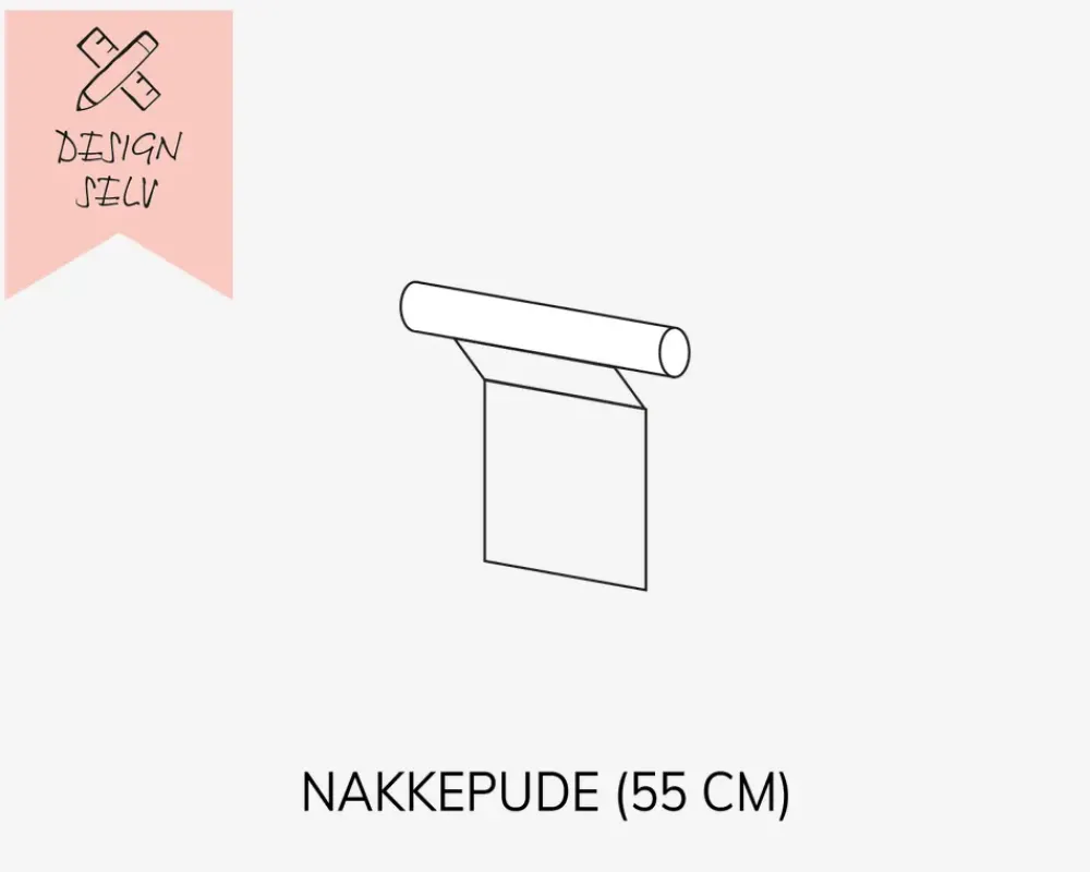 New Daells Bolighus Choise Living Nakkepude 55 cm Stofgr. 1