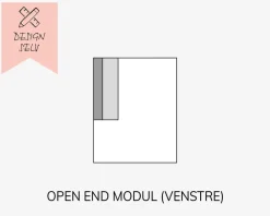 Clearance Daells Bolighus Choise Living Open End Venstre Stofgr. 1